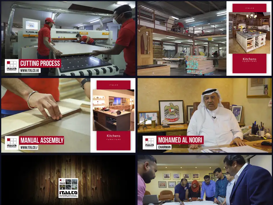 Industrial and furniture corporate video production in Dubai — Dubaiceberg